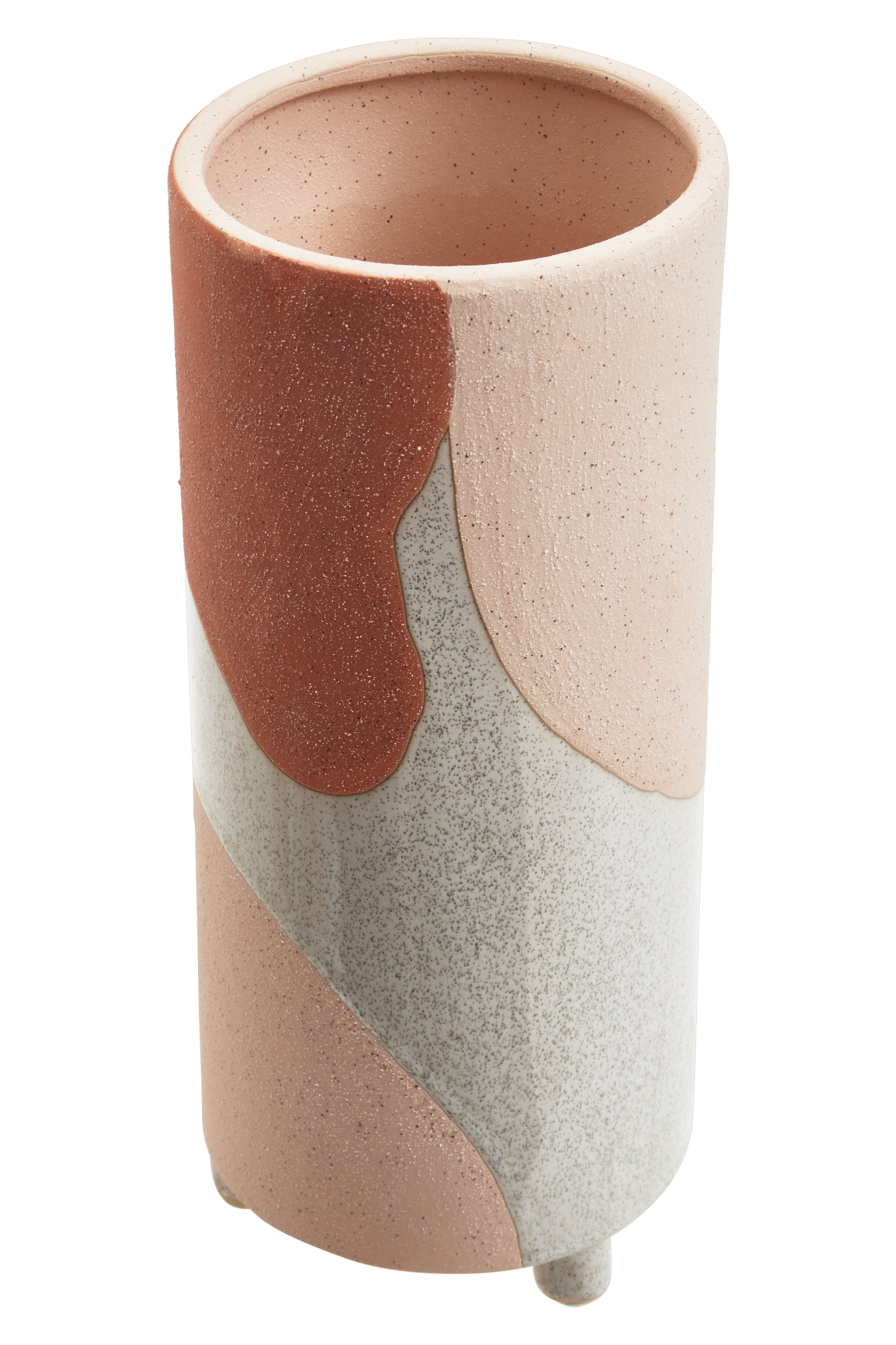 Carlo Abstract Terracotta Vase | Small